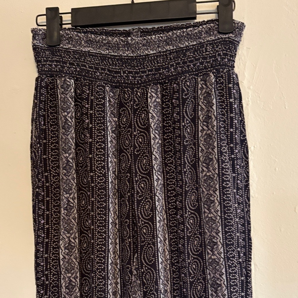 CAbi Villa Palazzo Black and White Wide Leg Pants - Picture 2 of 5
